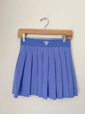 TNA Periwinkle Pleated Tennis Skirt with Built In Shorts
